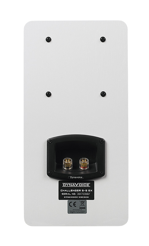 Dynavoice Challenger S-5 EX v4 Vägghögtalare Vit, par