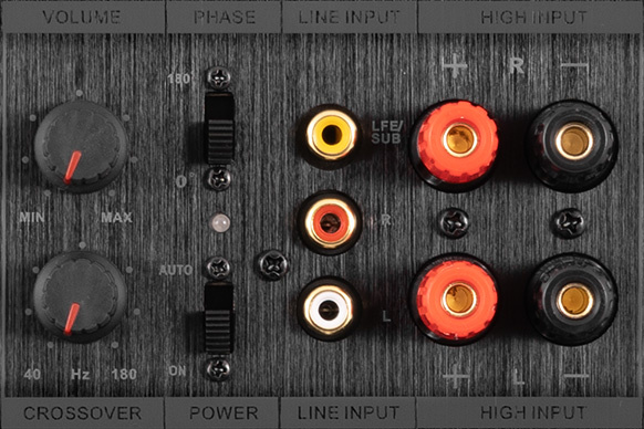 Dynavoice Challenger Sub 8 aktiv subwoofer, Svart ask