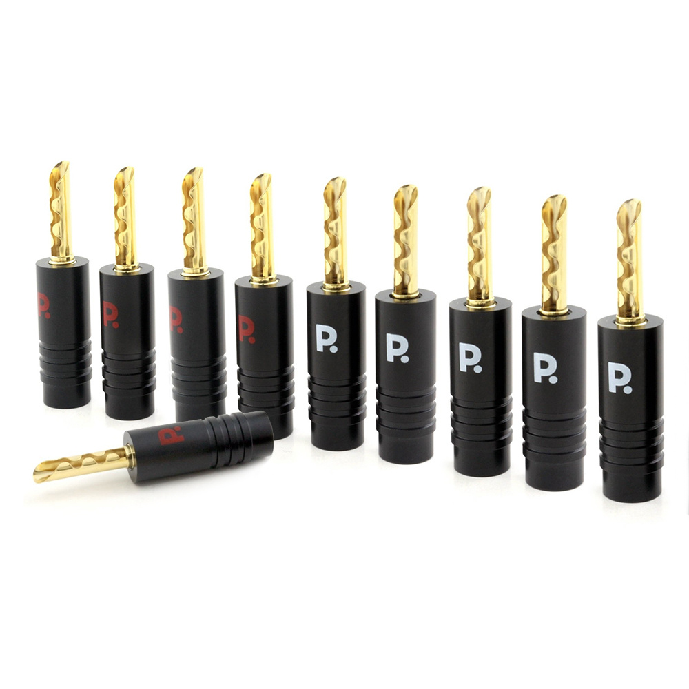 Proson Arctic banaanikontakti metallikuorella, 10-pakkaus