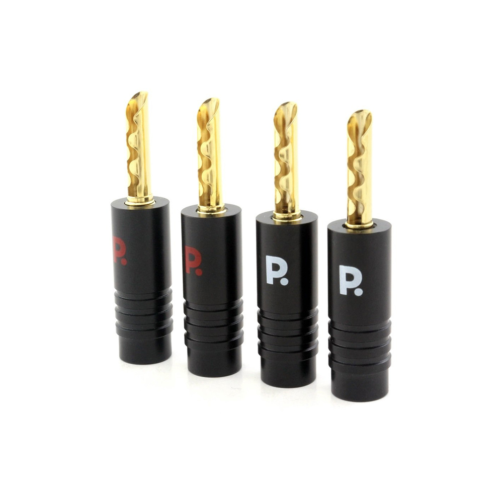 Proson Arctic banaanikontakti metallikuorella, 4-pakkaus