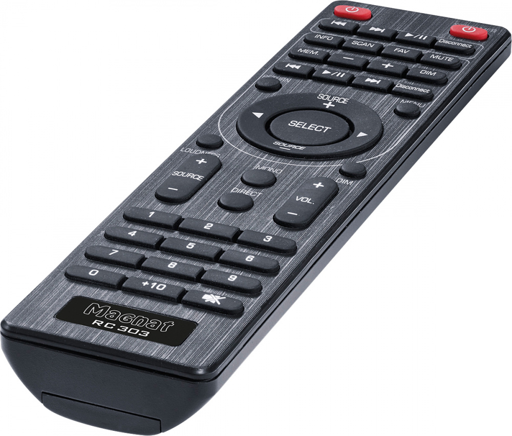 Magnat MC 400 stereoförstärkare med HDMI, nätverk & CD-spelare, svart