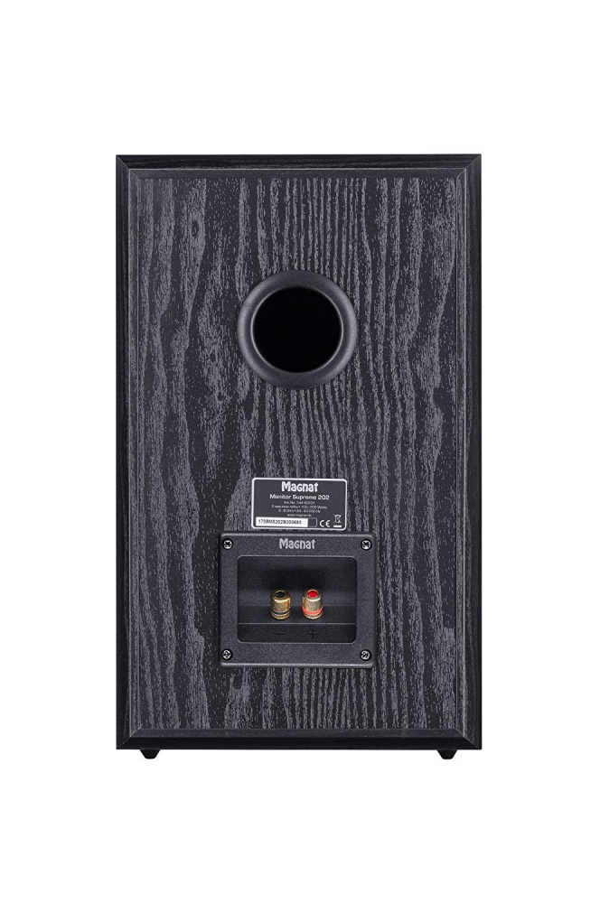Magnat Monitor Supreme 202 stativhögtalare, svart par