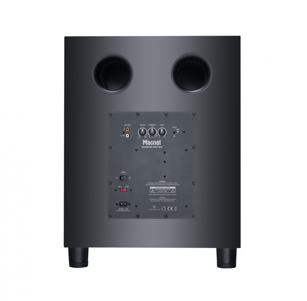 Magnat Signature Sub730A, aktiv subwoofer svart 