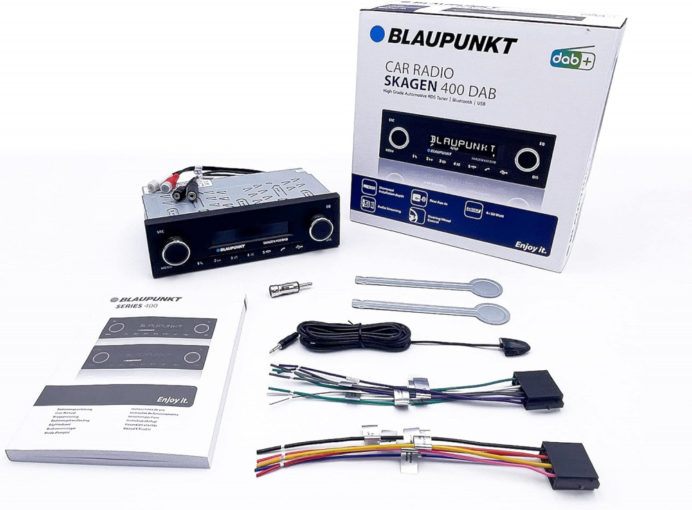 Retro-autostereosarja Volvo 240/740:lle 1975–1993, Blaupunkt Skagen 400 DAB