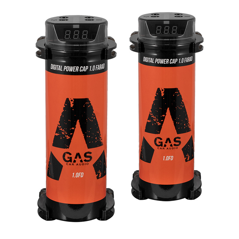 2-pakkaus GAS CC1FD Virrankondensaattori 1.0F Standard