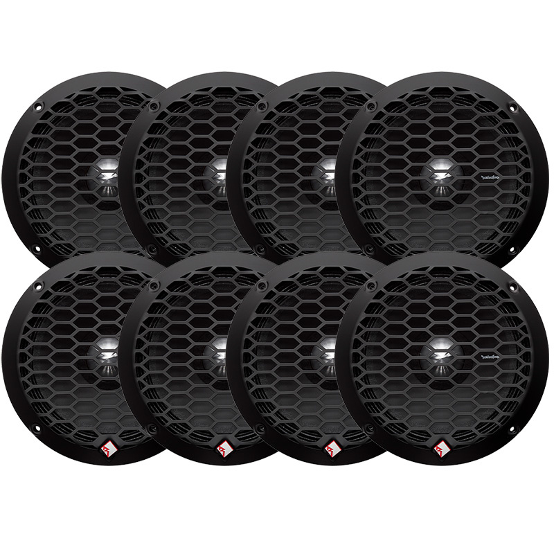 8-pakkaus Rockford fosgate PPS4-6 Punch Pro 6.5 tuumaa