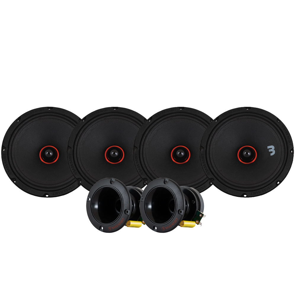 Bass Habit SPL Elite SE200M & SP35H SPL-paketti, keskikoko