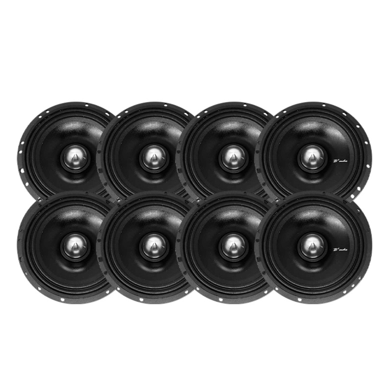 8-Pack B2 Audio RAGE6P Midbas 6.5tum