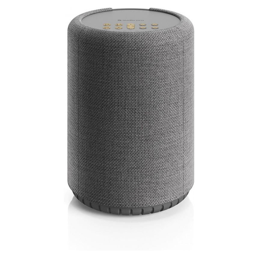 2-pack Audio Pro A10 MKII W, kompakti monihuonekaiutin WiFillä, tummanharmaa