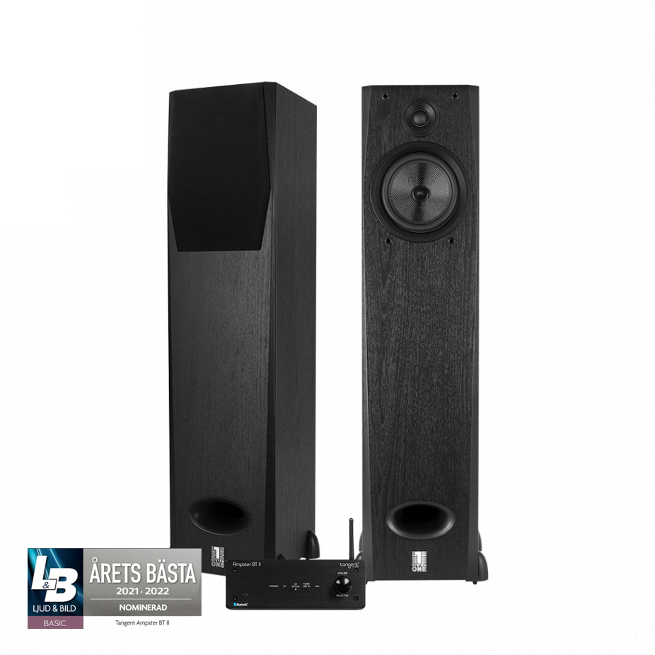 Tangent Ampster BT II & System One H16B, 2.0 stereopaketti