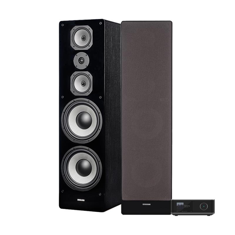 Wiim Amp Ultra Dynavoice Challenger M-105 EX v4 mustana, 2.0 stereopaketti