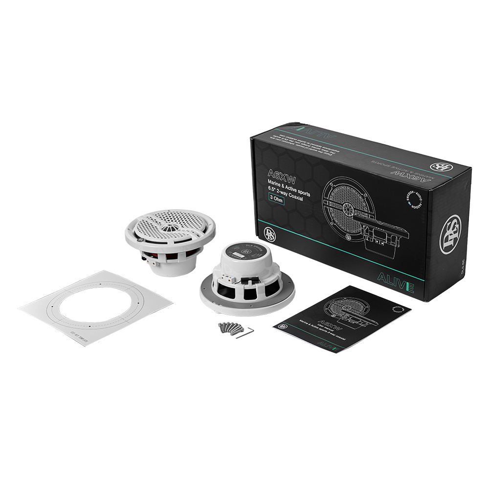 DLS Alive AMR30D & 2 paria Alive A6XW, meripaketti