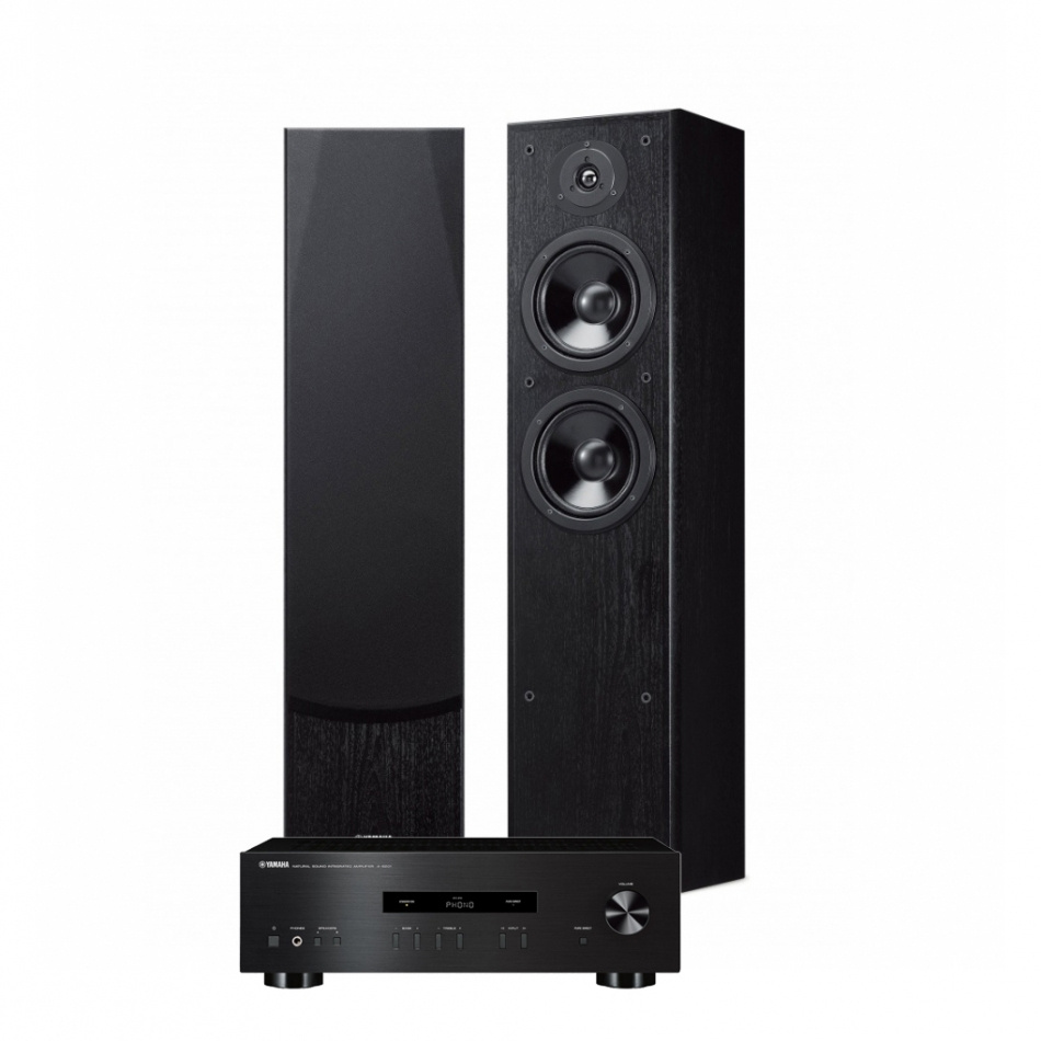 Yamaha A-S201 II & NS-F51, stereopaketti
