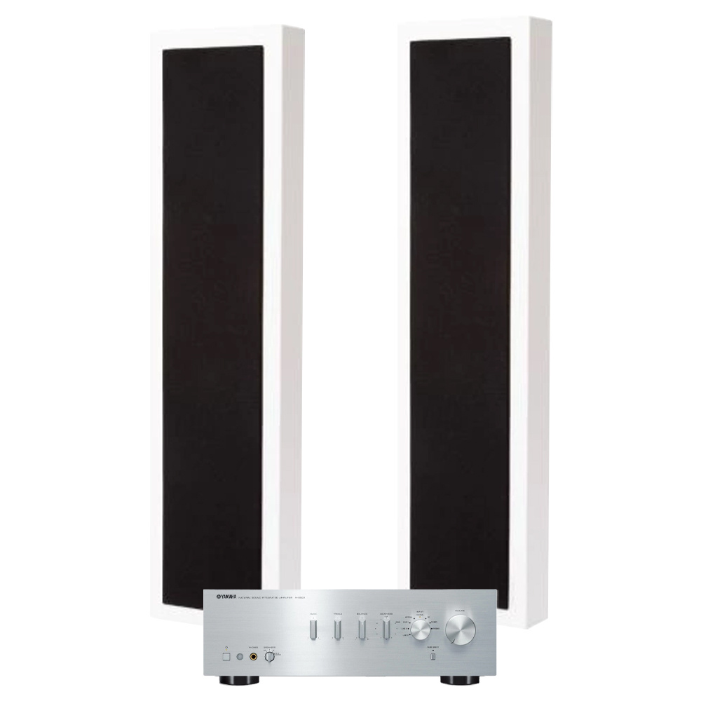 Yamaha A-S501 MK II & 2-pack DLS Flatbox XXL, stereopaket