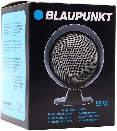 2-pakkaus Blaupunkt Globe Speaker laatikkokaiuttimia retrotyyliin