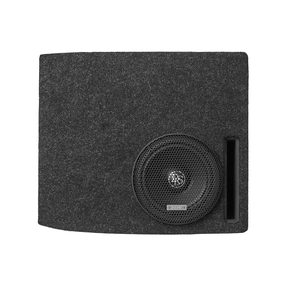 DLS Cruise äänipaketti BMW i4:lle, bassopaketti ja kaiuttimet