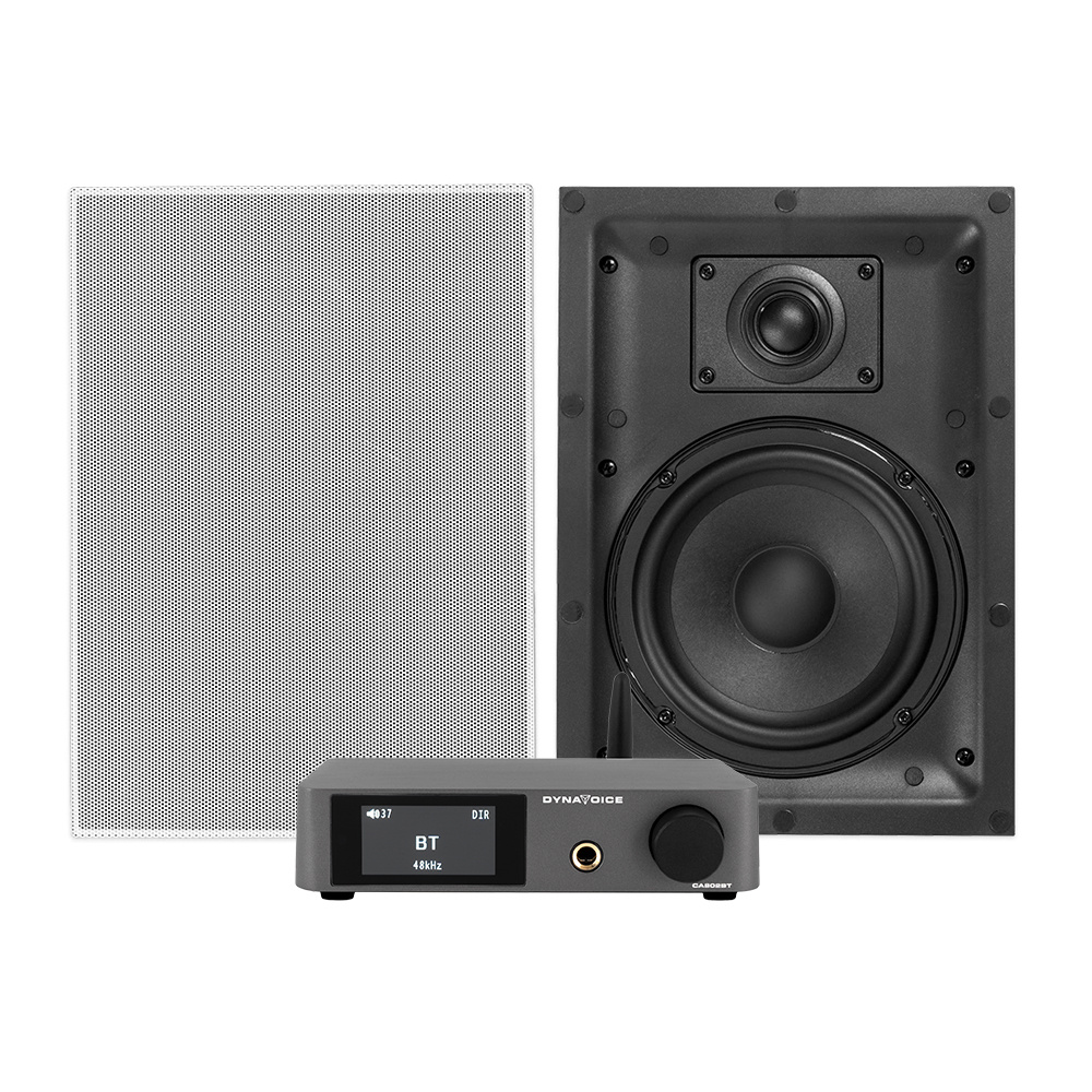 DLS IW 2.4 & Dynavoice CA802BT, sisäänrakennuspaketti