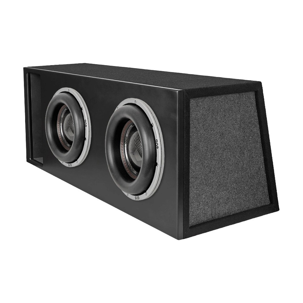 Portattu 2x12 tuuman Comp-kotelo kahdella GAS CMP S3-12D1 kaiuttimella