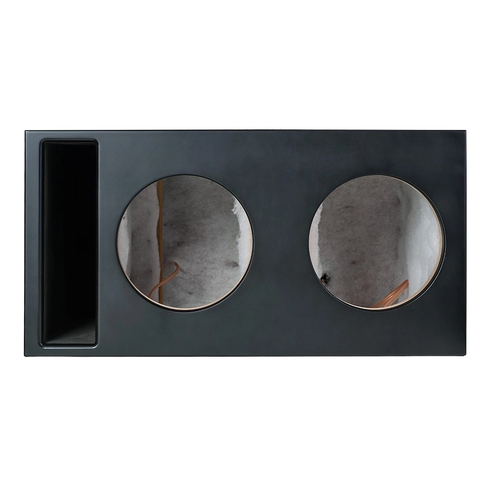 Portattu 2x12 tuuman Comp-kaiutinboksi, jossa 2 kpl GAS CMP S3-12D.5