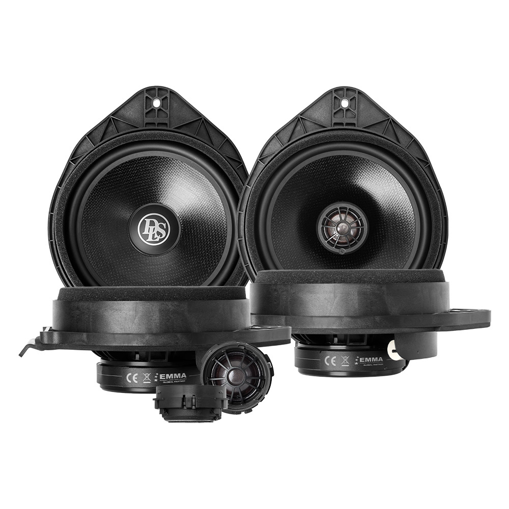 DLS Cruise CRPP-OP1.6 & 1.6CX, etu- ja takakaiuttimet