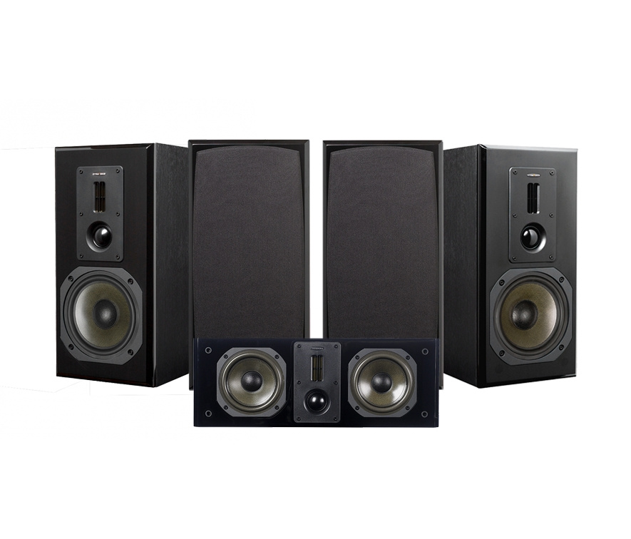 Dynavoice Definition DM-6 MKII DC-5 5.0 kaiutinpaketti, musta