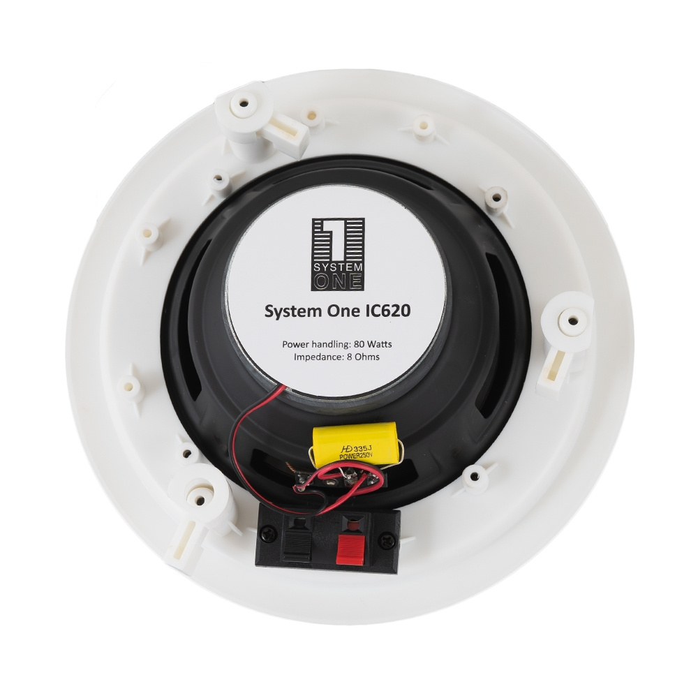 Dayton Audio DTA-100ST monihuonepaketti kytkimellä ja 2 paria System One IC620