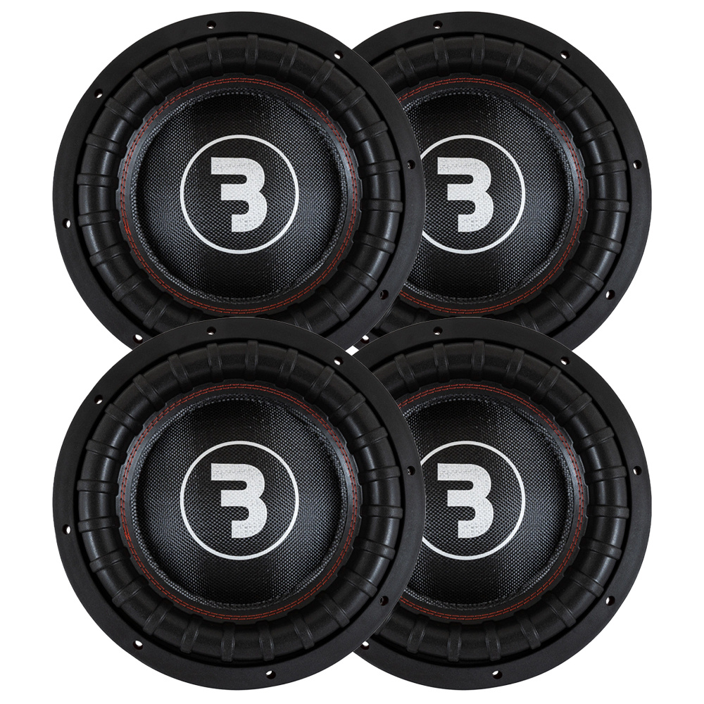 4-pack Bass Habit Elite 2 E2300D1, 12 tuuman bassokaiutin