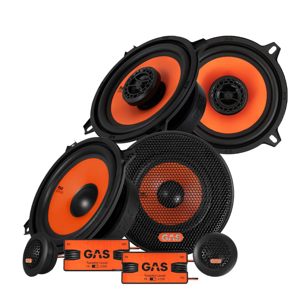 GAS MAD K2/X2 Kaiutinpaketti BMW E39 Sedan/Touringille