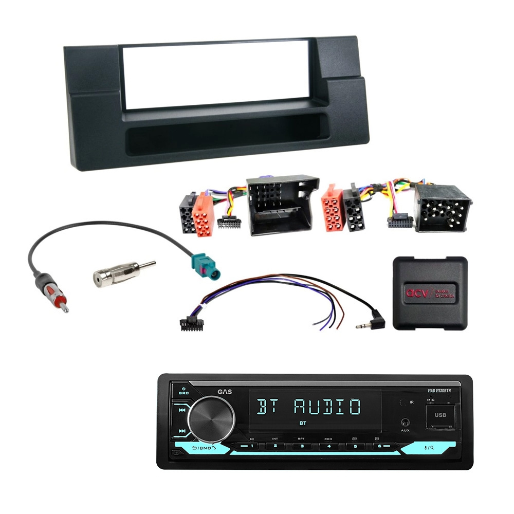 GAS MAD M130-BTN autostereopaketti BMW E39/X5:lle