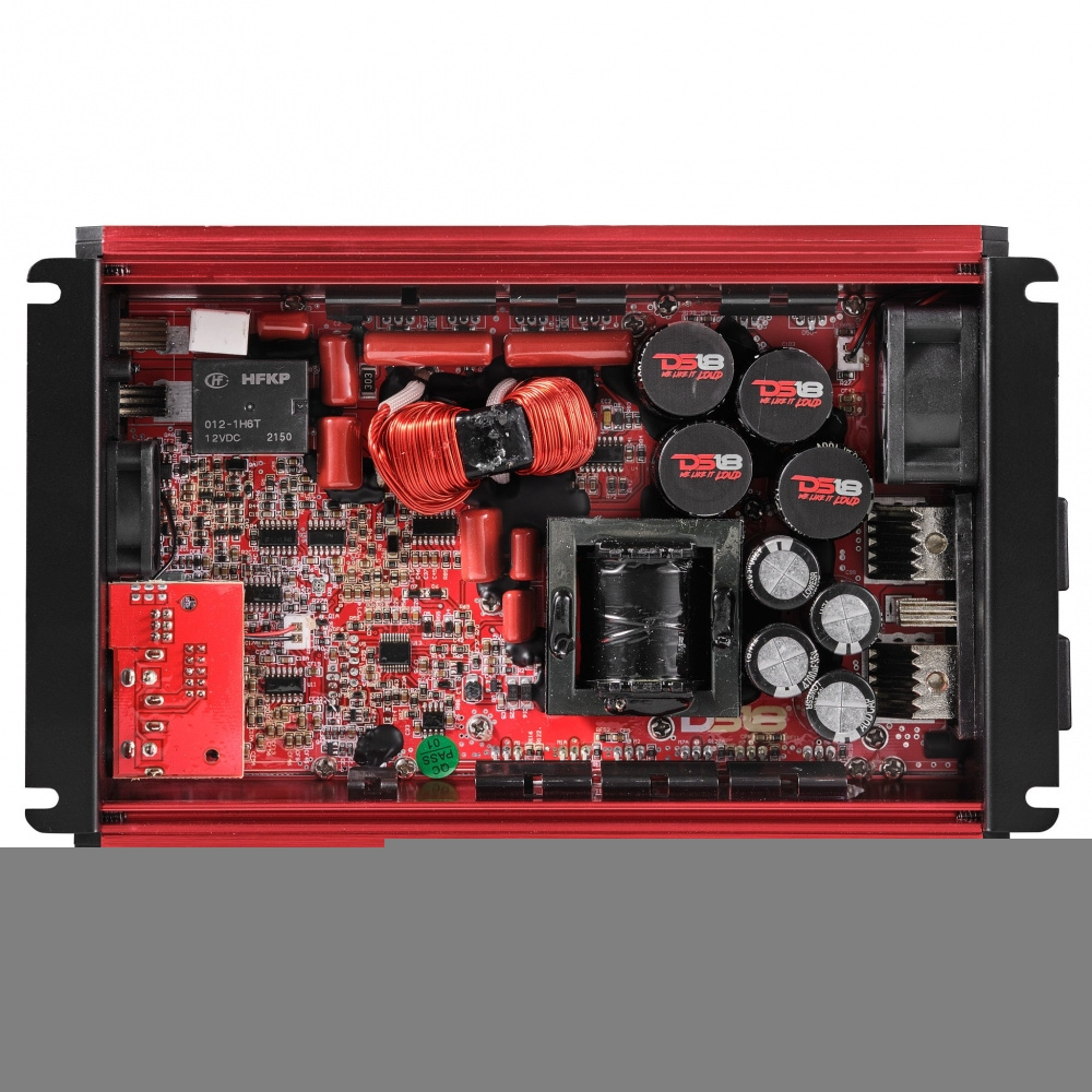 DS18 EXL-XX12.2DHE Comp-laatikossa vahvistimella, 1x12 bassopaketti