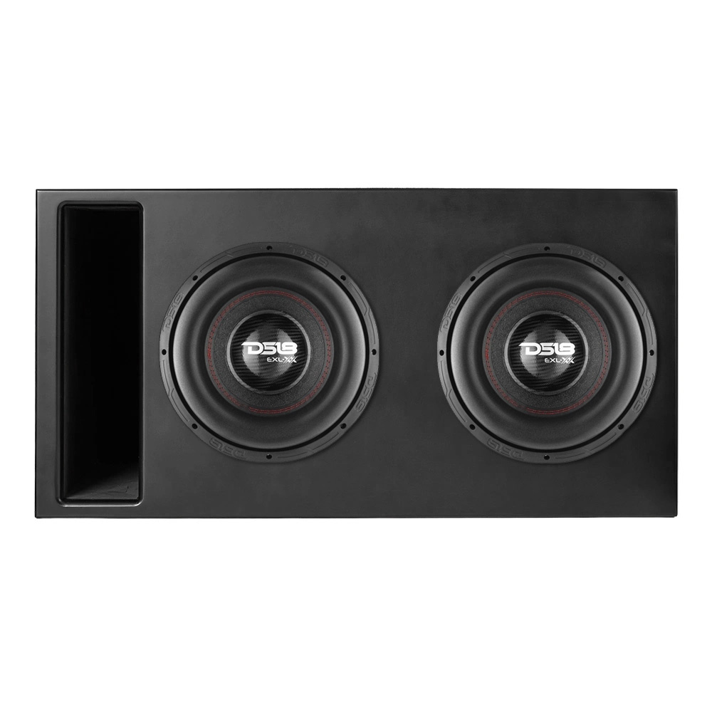 Portattu 2x12 tuuman Comp-kotelo, jossa 2 kpl DS18 EXL-XX12.4DHE