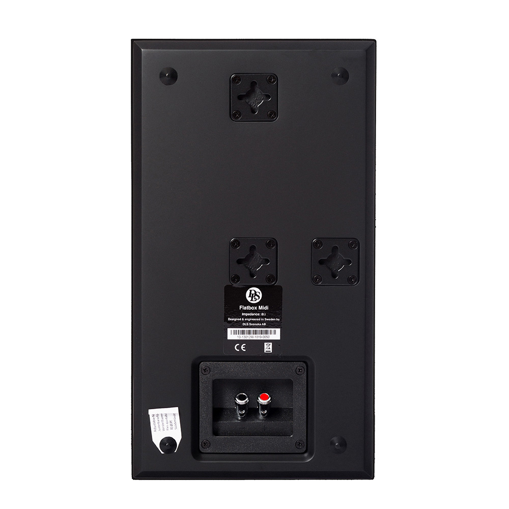 Dynavoice CA802BT, SC4B & 2 paria mattamustaa DLS Flatbox Midiä