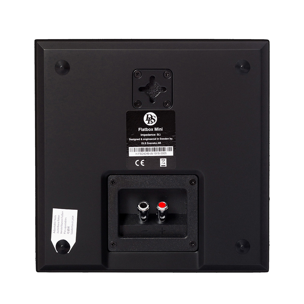 System One A50BT, SC4B & 2 paria mattamustaa DLS Flatbox Mini