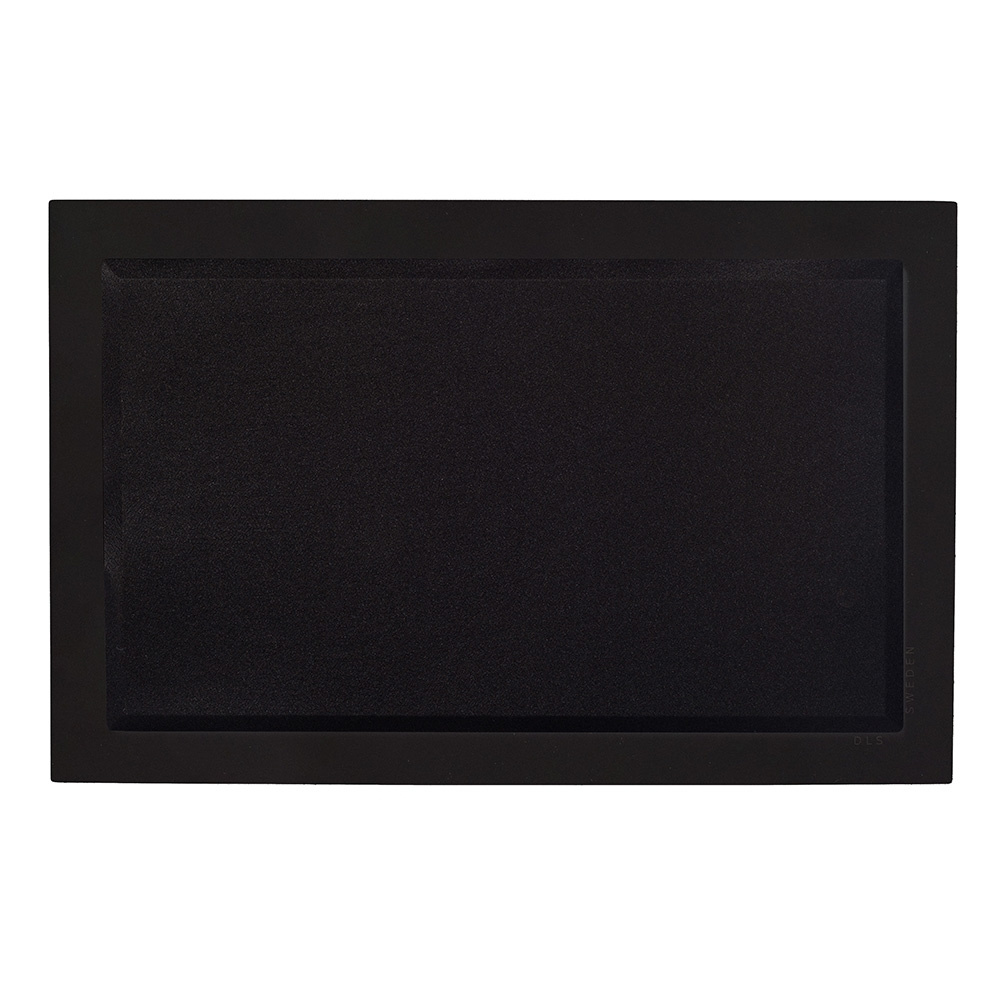 2-pack DLS Flatsub 8.2 seinälle asennettava aktiivisubwoofer, mattamusta