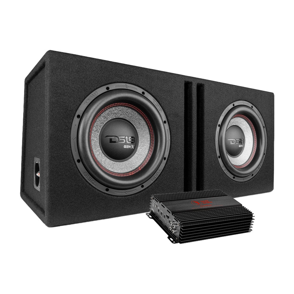 DS18 GEN-X210LD & Bass Habit Rebel RA2000W, bassopaketti
