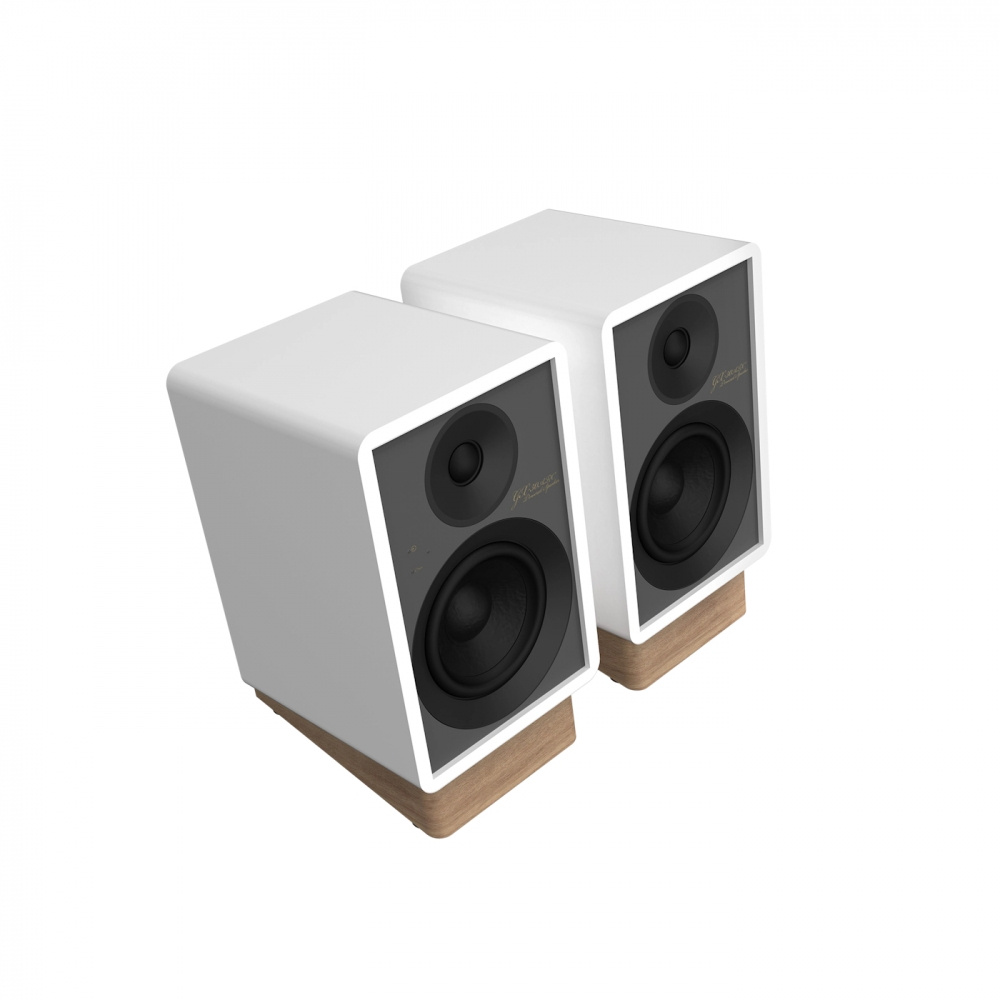 Onkyo GX-30ARC ja Audio Pro SW-10, aktiivinen 2.1 stereopaketti valkoisena