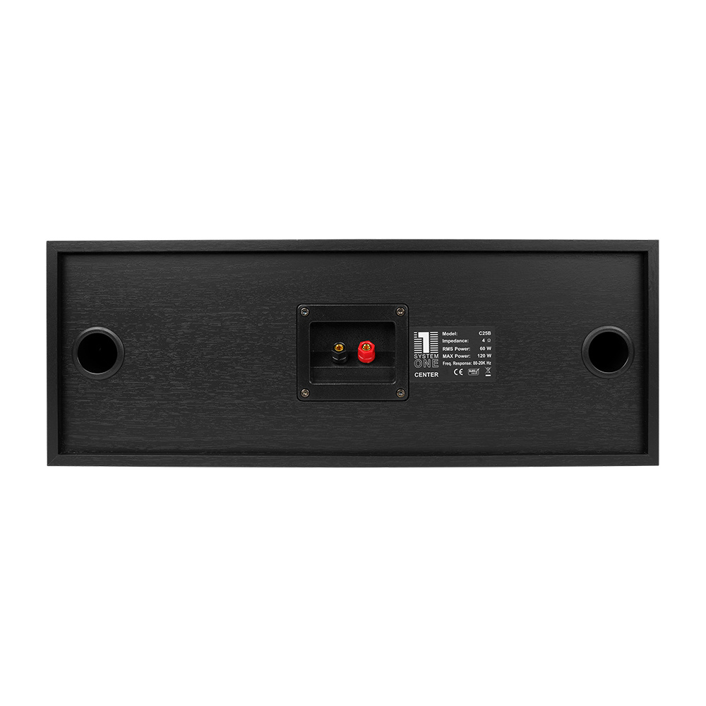 System One H16B Around-5 5.1 kaiutinpaketti, musta