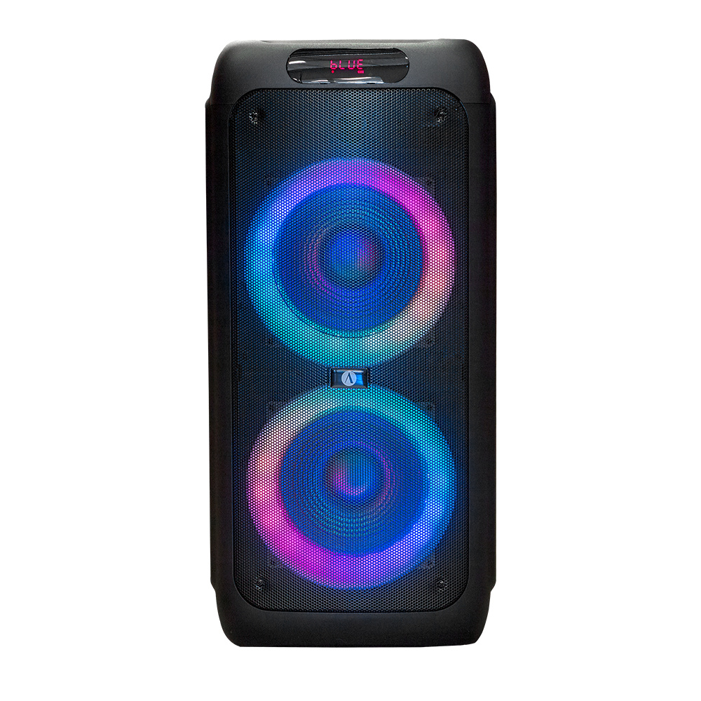 2-pakkaus Arcsound HAZE (gen.2), juhlakaiutin langattomalla mikrofonilla ja Bluetoothilla