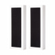 2-pakkaus DLS Flatbox Slim Large seinäkaiuttimet, mattavalkoinen 2-pakkaus DLS Flatbox Slim Large seinäkaiuttimet, mattavalkoinen