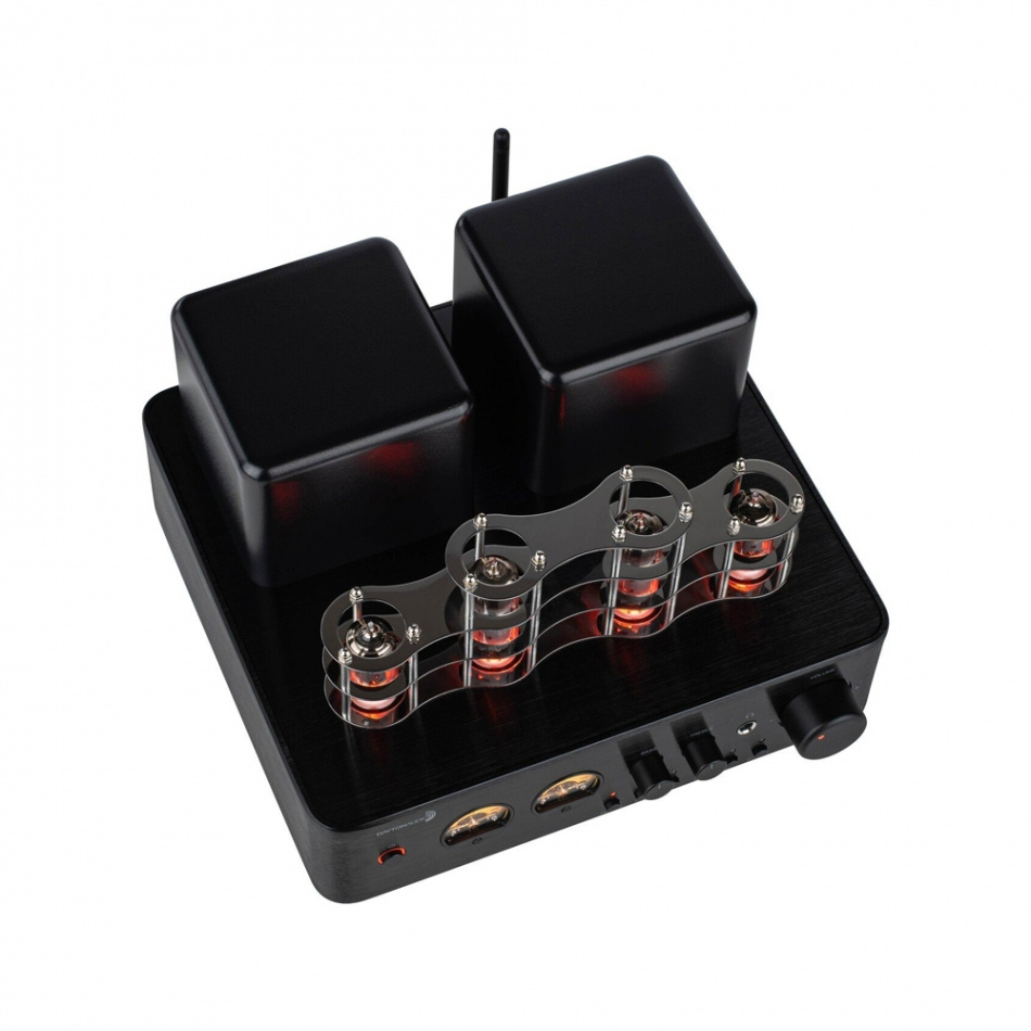 Dayton Audio HTA100 & Dynavoice DM-6II, musta stereopaketti