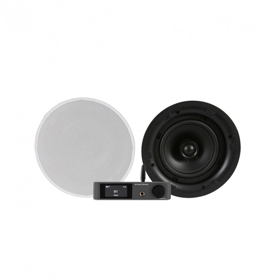 Dynavoice CA802BT DLS IC624:n kanssa, sisäänrakennuspaketti