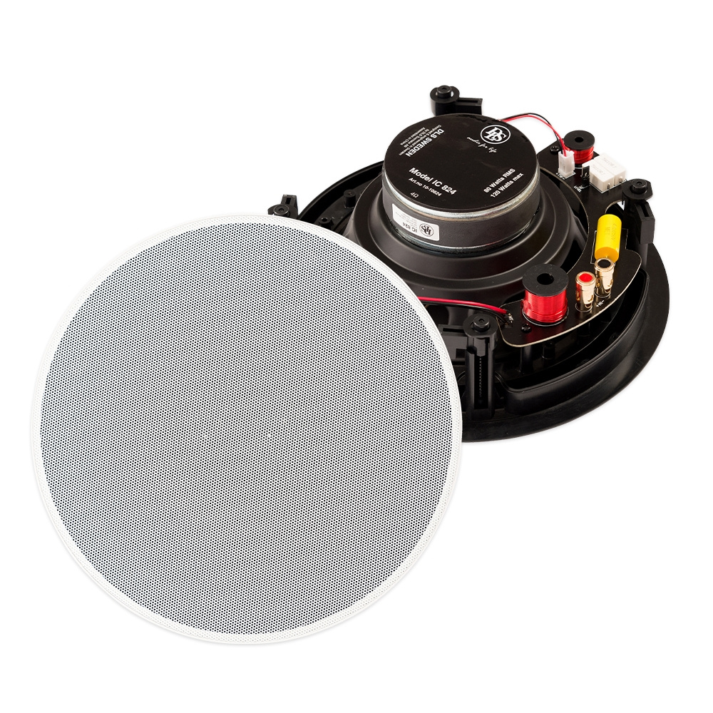 Dynavoice CA802BT DLS IC824:n kanssa, sisäänrakennuspaketti