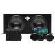 Rockford Fosgate kokonaispaketti, jossa 2x10 Rockford Fosgate kokonaispaketti, jossa 2x10