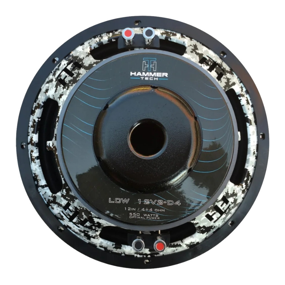 Hammer Tech LCW12V2D4 Bass Habit RA2000W:n kanssa, 1x12 bassopaketti