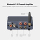 Dynavoice Challenger M-105 Fosi Audio BT20A:n (48V) kanssa, 2.0 stereopaketti Dynavoice Challenger M-105 Fosi Audio BT20A:n (48V) kanssa, 2.0 stereopaketti