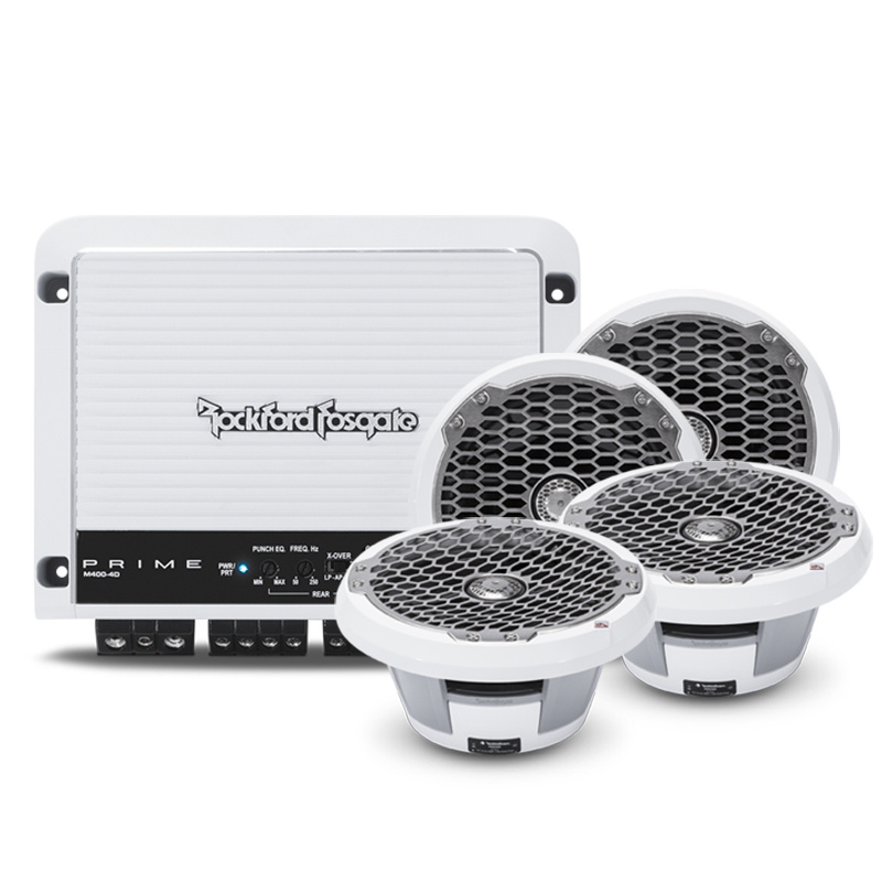 Rockford Fosgate PM262 + M400-4D Merivahvistin