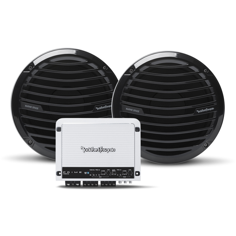 2 pakkaus Rockford Fosgate RM110D4 & M400-4D