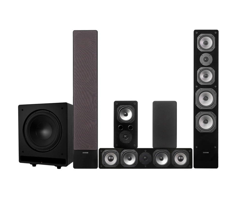 Dynavoice Challenger M-65 EX 5.1 kaiutinpaketti CSB-V12:lla