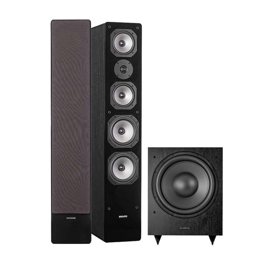 Dynavoice Challenger M-65 EX v4 MW12:n kanssa, 2.1 stereopaketti