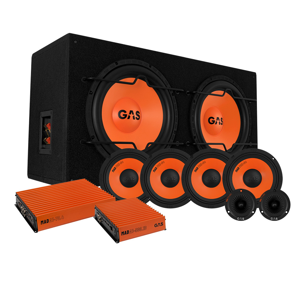 GAS MAD B1-212 kokonaispaketti, jossa on 4-pakkaus MAD PM1-64